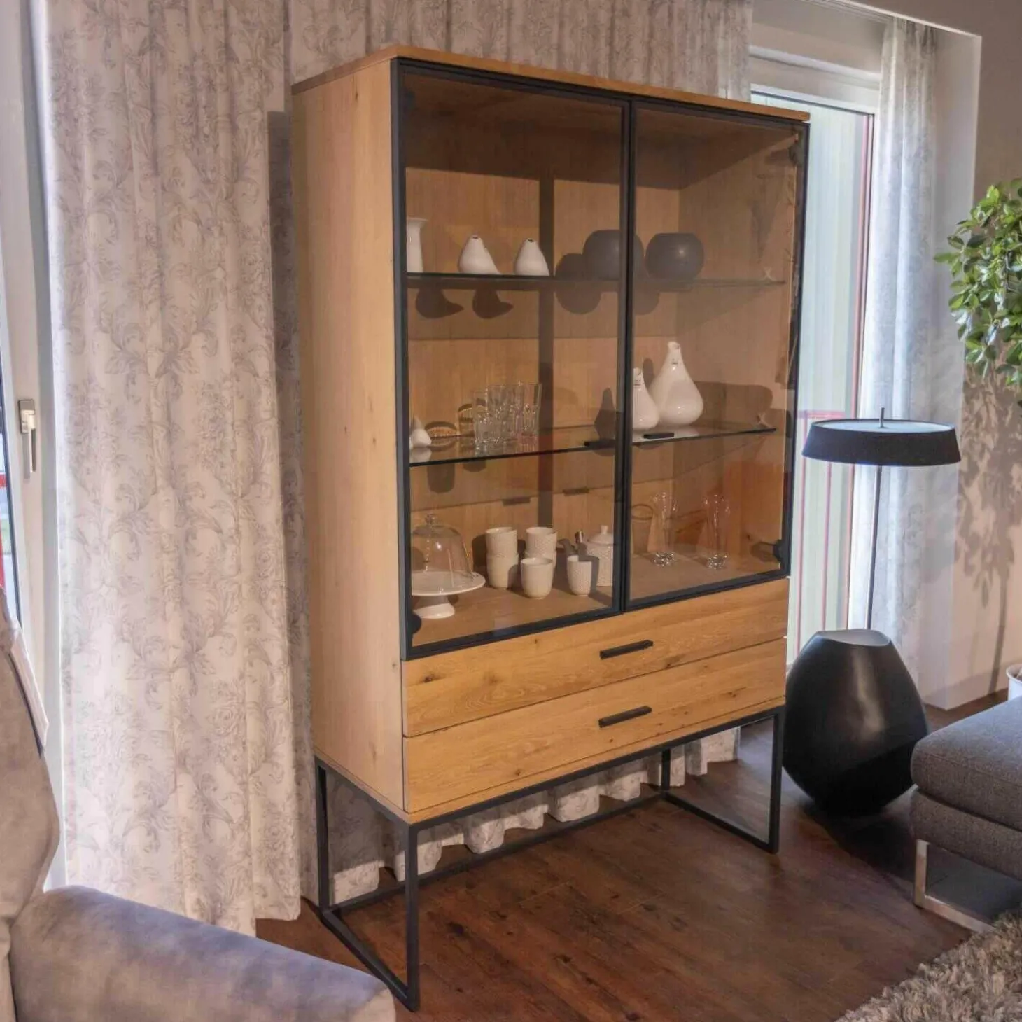 Vitrine LS004419 FILIA FIL-154525 Rustikale Asteiche Bianco