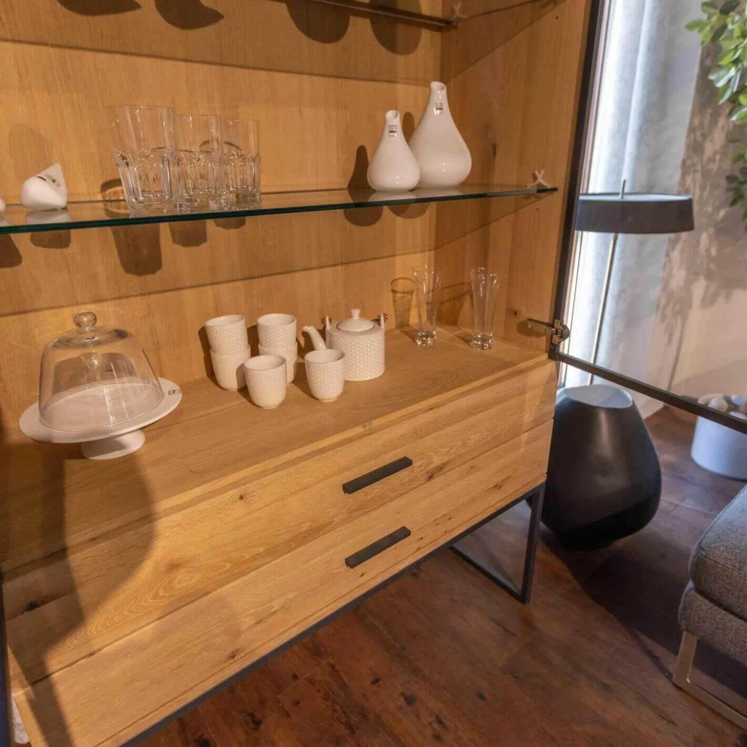 Vitrine LS004419 FILIA FIL-154525 Rustikale Asteiche Bianco