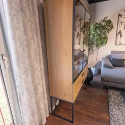 Vitrine LS004419 FILIA FIL-154525 Rustikale Asteiche Bianco