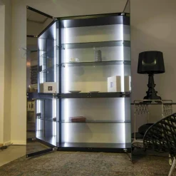 Vitrine Modular Soma Spiegelglas Beleuchtet