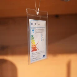 Vitrine V Organo Lack Anthrazit Wildeiche Rustiko Mit LED Beleuchtung