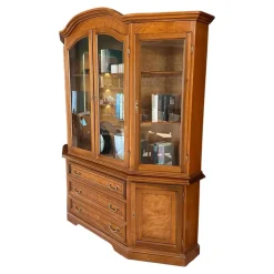 Vitrine Verona 0792 Edelholz Kirschbaumfarbig Antikisiert