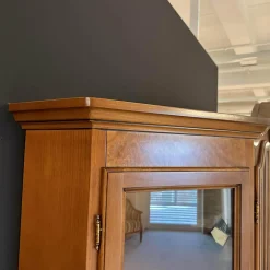 Vitrine Verona 0792 Edelholz Kirschbaumfarbig Antikisiert
