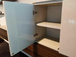 Wandhängeschrank 505 Holz Kieselgrau Eukalyptus