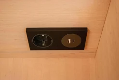 Wandmodul Kids Erle Weißgeölt mit Beleuchtung