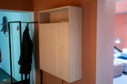 Wandmodul Kids Erle Weißgeölt mit Beleuchtung