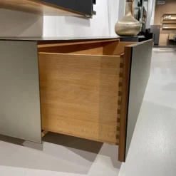 Wohnkombination Cubus Pure Nussbaum Naturöl