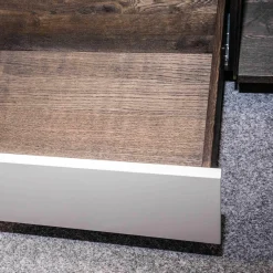 Wohnkombination Katana Wileiche Schwarz Geölt Mattlack