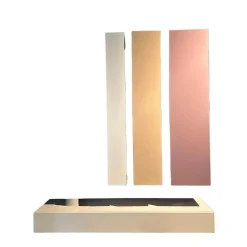 Wohnkombination Spendy Lack Grau-Weiß Rosenholz Mauve