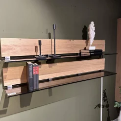 Wohnkombination Vmontanara Wildeiche Geölt Akzent Glas Optiwhite Weiß Mit Beleuchtung