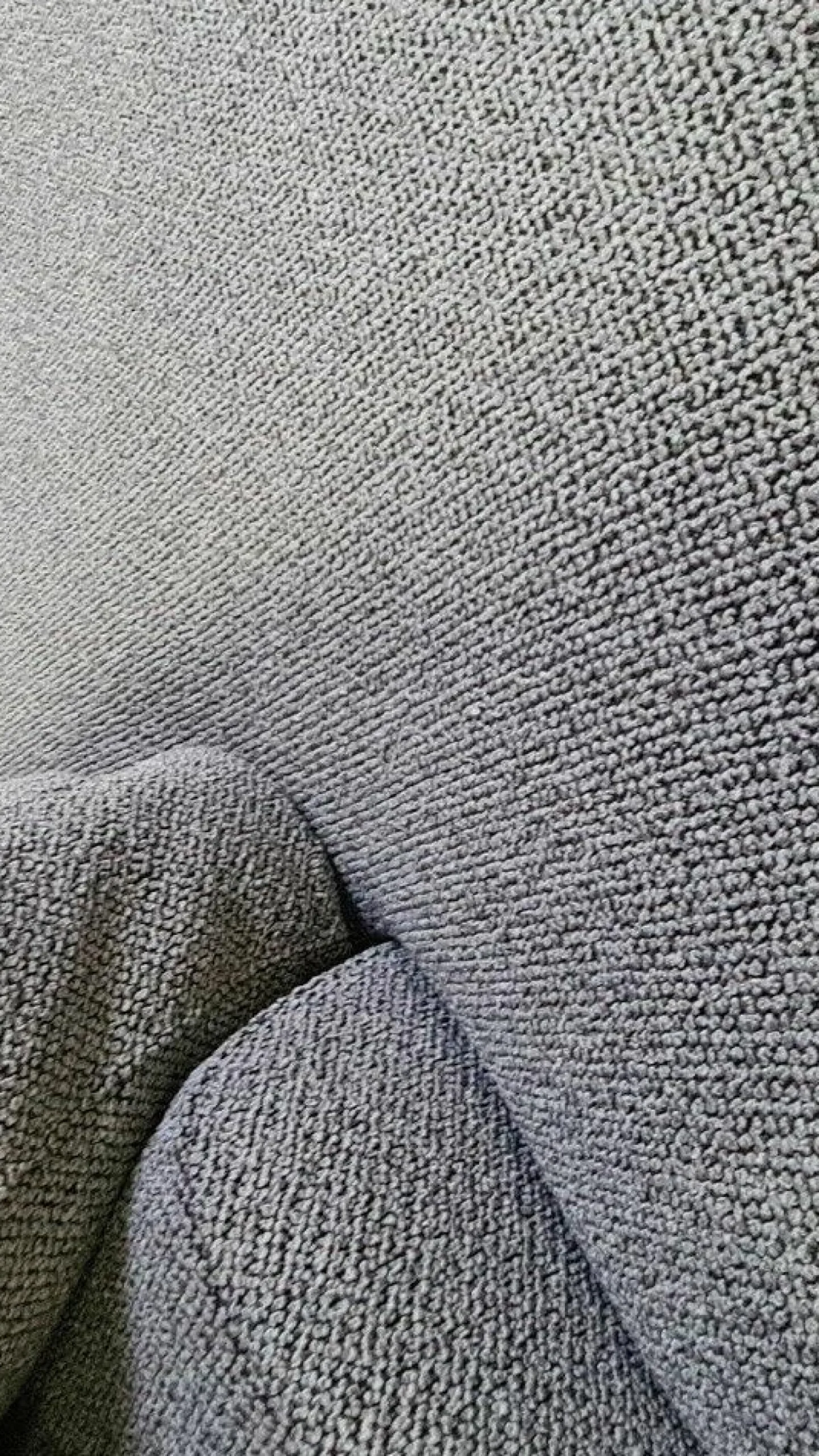 Wohnlandschaft Belladonna Stoff Dream 122 Cloud MF1 Metall Schwarz