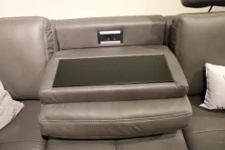 Wohnlandschaft Cassius Casada Stoff E Galero Slate Grau ohne Dekokissen