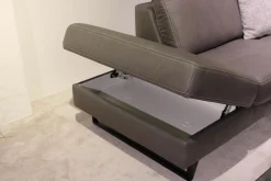 Wohnlandschaft Cassius Casada Stoff E Galero Slate Grau ohne Dekokissen