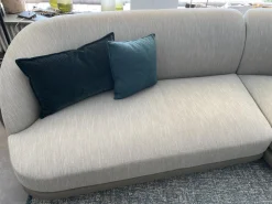 Wohnlandschaft Ecksofa Vesper Stoff Penny Kat. D 6718 Acier Grau
