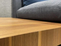 Wohnlandschaft Kumo 555 Stoff 22 505 Schwarzblau Grau Gussfuß Matt Verkehrsschwarz Schwarz