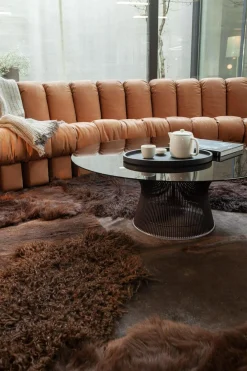 Wohnlandschaft Sofa DS 600 Snake Nappaleder Naturale Cuoio Braun Aus Einzelnen Addierbaren Elementen