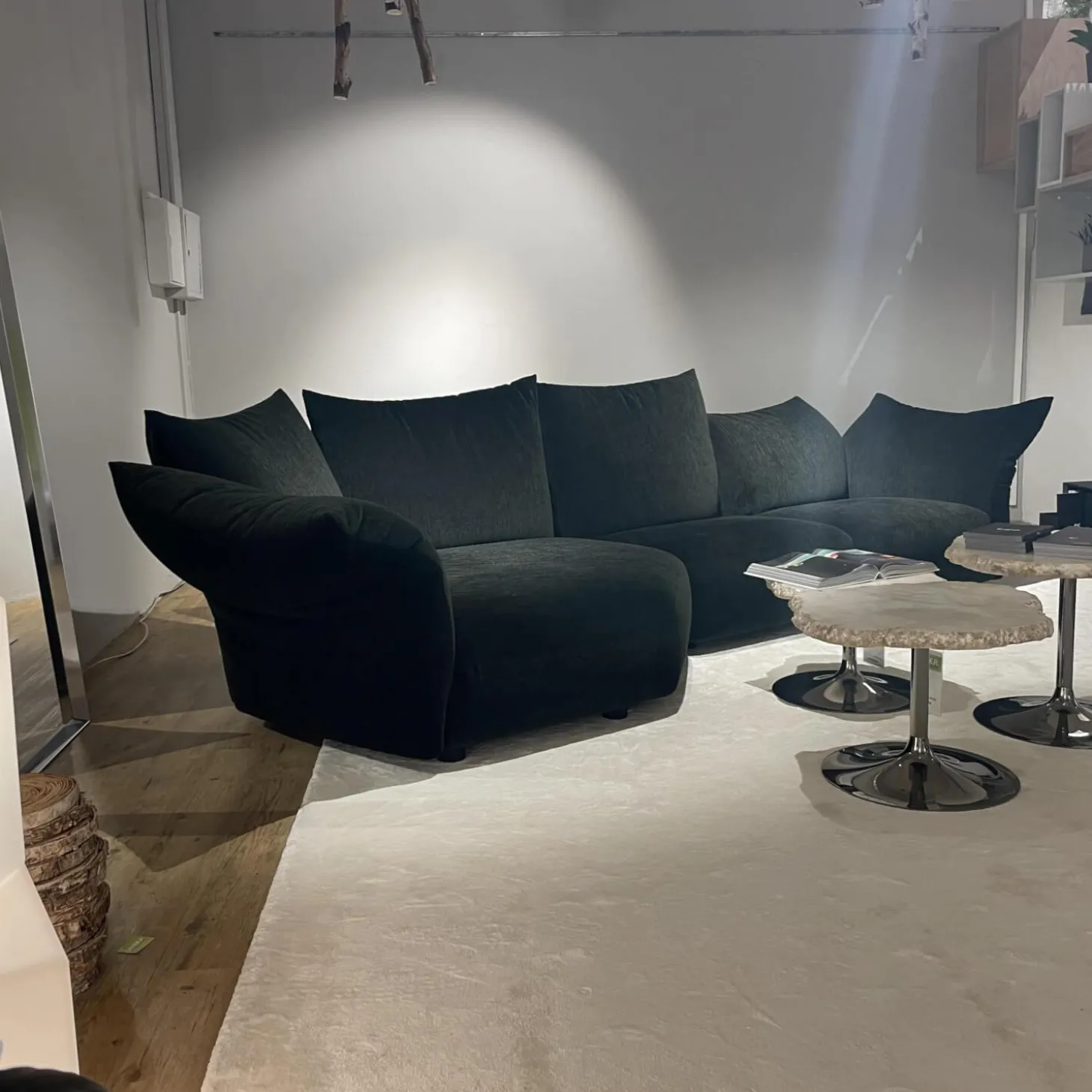 Wohnlandschaft Standard Bezug S7050-00 Grün Mit Beweglichen Arm- Und Rückenteilen