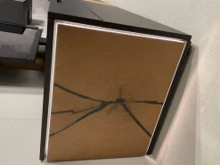 Wohnwand 2023 Lack Carbongrau Akzente Hirnholz Salzkammerguteiche Inklusive Beleuchtung