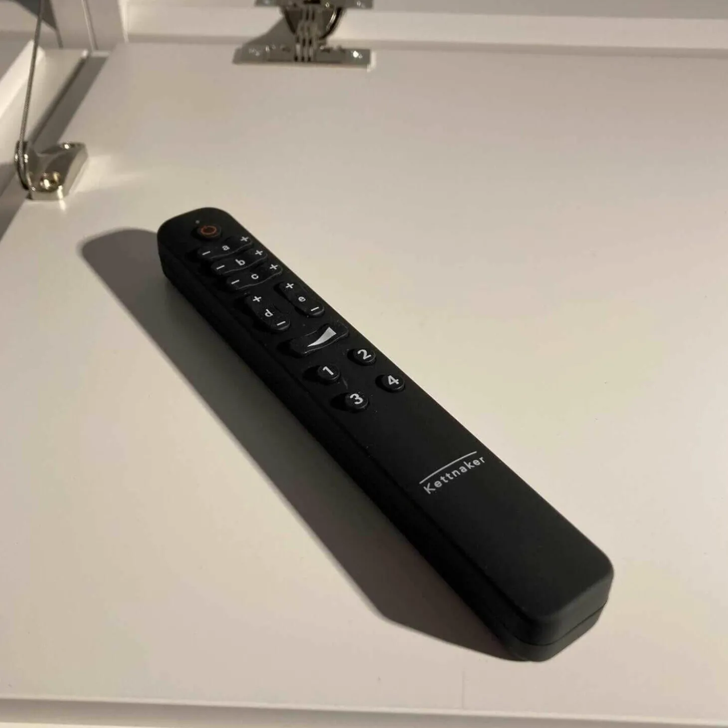 Wohnwand Alea Lack Weiß Steingrau