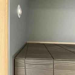 Wohnwand Aura Lowboard Hängelement mit LED Beleuchtung