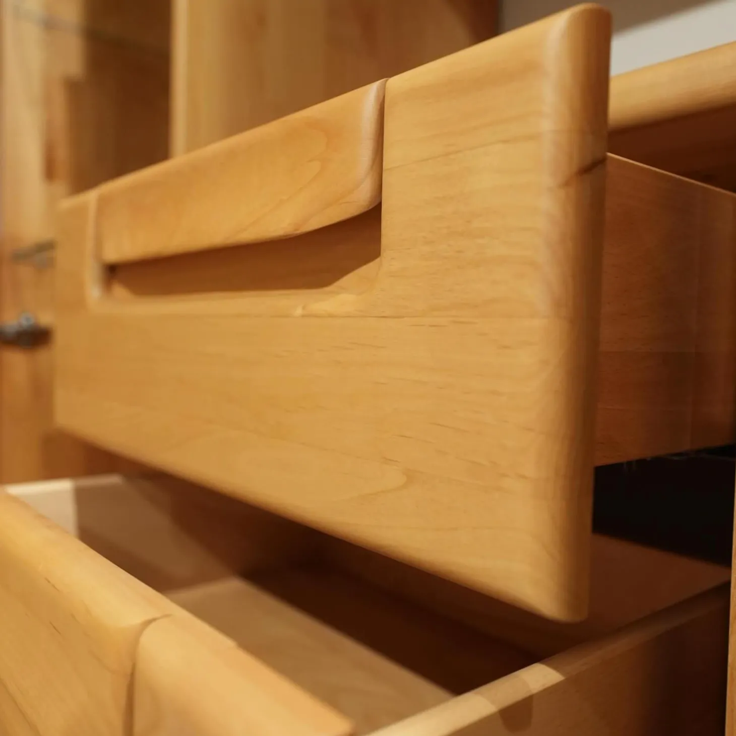 Wohnwand Cantana 3000 Erle Massiv Inklusive Beleuchtung Und Flachtrafo Ohne Fernseher