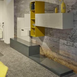 Wohnwand Contur 5800 Lack Hochglanz Verschiedenfarbig