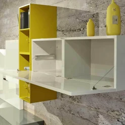 Wohnwand Contur 5800 Lack Hochglanz Verschiedenfarbig