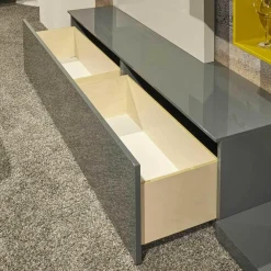 Wohnwand Contur 5800 Lack Hochglanz Verschiedenfarbig