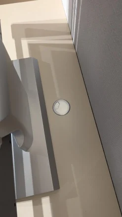 Wohnwand Cremona Front Lack Crema Hochglanz Cremeweiß Korpus Lack Crema Matt Inklusive Beleuchtung