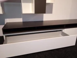 Wohnwand Cube Change Play Bronze Weiß