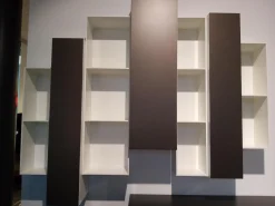 Wohnwand Cube Change Play Bronze Weiß