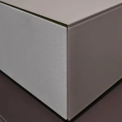 Wohnwand Cubus Pure Eiche Massiv Farbglas