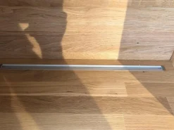 Wohnwand Divano Ausführung Wildeiche Massiv Oberfläche Bianco Geölt