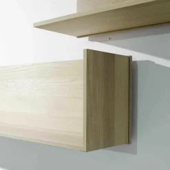 Wohnwand Filigno Eiche Weißöl