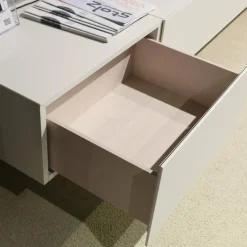 Wohnwand I ModulART Grigio Calce Weiß