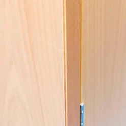 Wohnwand Kala Mit Phonobank Schrankteile Europäischer Kirschbaum Hell Paneele Lack Eierschale