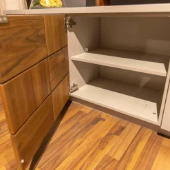 Wohnwand Kandu Kombi KA02.3542 Lack Steingrau Colorado