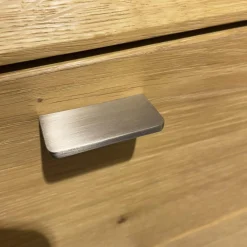 Wohnwand Mino Lack Kristallweiß Matt Akzente Wildeiche Hell Soft Gebürstet Geölt Inklusive Beleuchtung Und Kabeldurchlass