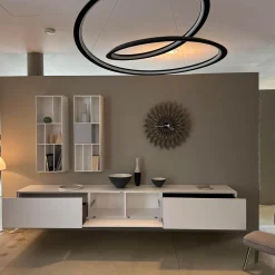 Wohnwand Nex Flex Lack Weiß P01 Matt