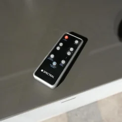 Wohnwand Next Lack Snow Weiß Silver Silber Und Granit Grau Holz Natural Oak Mit Soundsystem Ohne Fernseher