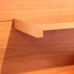 Wohnwand Oli Akrylbeizung Nussbaum