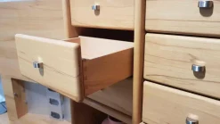 Wohnwand Opus 1 Kernbuche Mit Glaselement