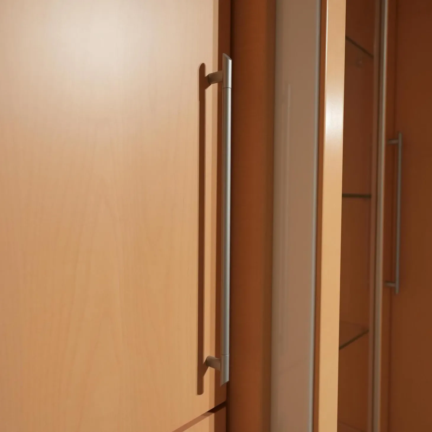 Wohnwand Ponte Ahorn Light Inklusive Halo Strahler Und Trafo