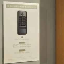 Wohnwand Savera Kernbuche Mit Beleuchtung