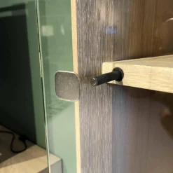 Wohnwand Sigma Astig Weiß RAL 9010 Satinato Pigment Öl