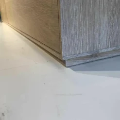 Wohnwand Sigma Astig Weiß RAL 9010 Satinato Pigment Öl