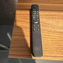 Wohnwand Soma Lack Und Glas Graphit Matt Grau Mit Paneelsystem Nussbaum Massivoptik Und Beleuchtung