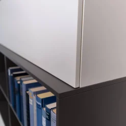 Wohnwand T30 Holz Lackiert 405 Latte Scocca 200 Glänzend Weiß 1107/1708