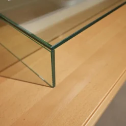 Wohnwand Tessin Buche Massiv Inklusive Beleuchtung Mit Funkfernbedienung