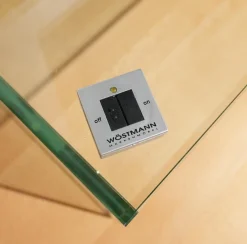 Wohnwand Tessin Buche Massiv Inklusive Beleuchtung Mit Funkfernbedienung